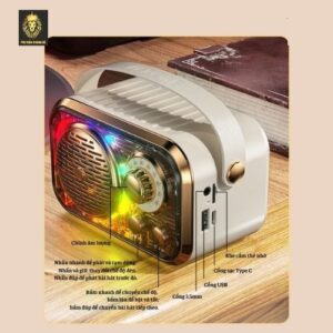 Loa Bluetooth Karaoke Mini WEKOME WD-03 chính hãng