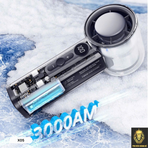 Quạt Sò Lạnh Cầm Tay X05 10 Quạt Sò Lạnh Cầm Tay X05