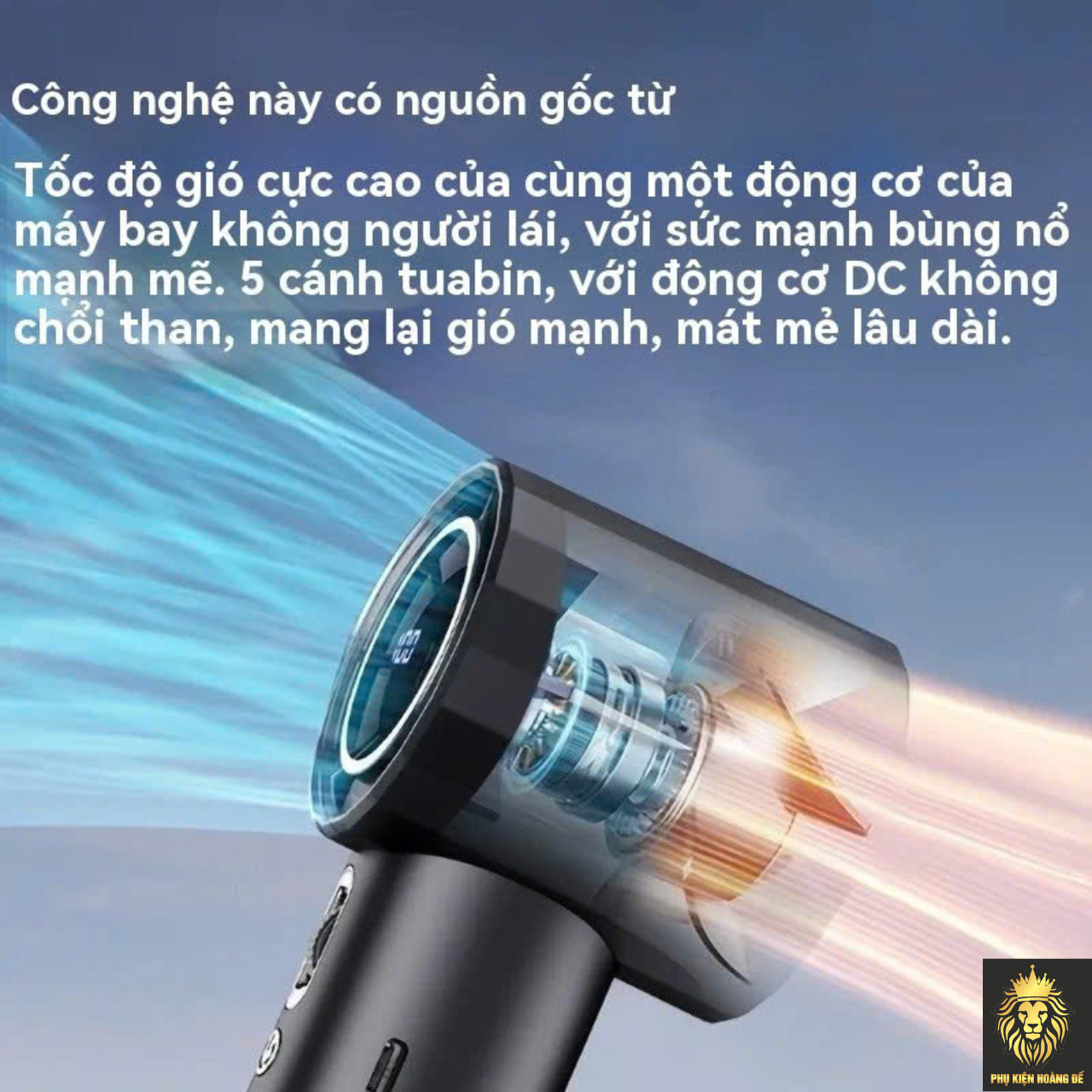 Quạt Cầm Tay Có 100 Cấp Độ Gs5 Quạt Cầm Tay Có 100 Cấp Độ Gs5