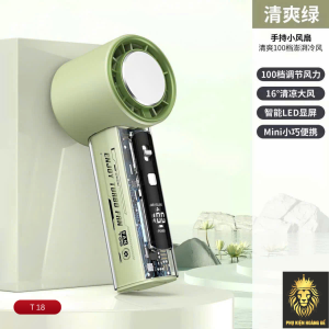 Quạt Sò Lạnh Cầm Tay T18 3 Quạt Sò Lạnh Cầm Tay T18