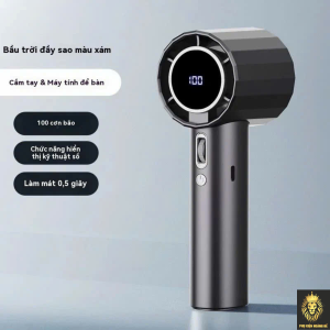 Quạt Cầm Tay Có 100 Cấp Độ Gs5 5 Quạt Cầm Tay Có 100 Cấp Độ Gs5
