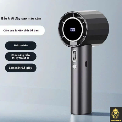 Quạt Cầm Tay Có 100 Cấp Độ Gs5 17 Quạt Cầm Tay Có 100 Cấp Độ Gs5
