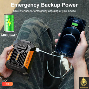 Quạt Mini Đeo Thắt Lưng v8 5 Quạt Mini Đeo Thắt Lưng v8