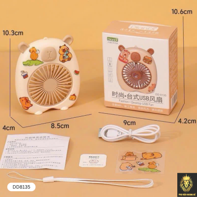 Quạt Mini Để Bàn CAPYBARA DD8135 17 Quạt Mini Để Bàn CAPYBARA DD8135