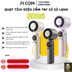Quạt Sò Lạnh Cầm Tay S026