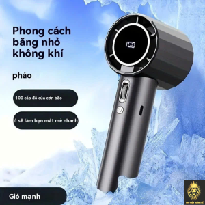 Quạt Cầm Tay Có 100 Cấp Độ Gs5 8 Quạt Cầm Tay Có 100 Cấp Độ Gs5