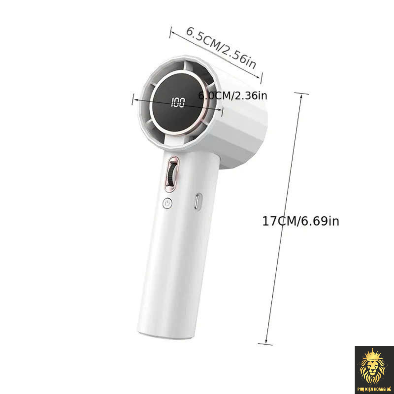 Quạt Cầm Tay Có 100 Cấp Độ Gs5 Quạt Cầm Tay Có 100 Cấp Độ Gs5