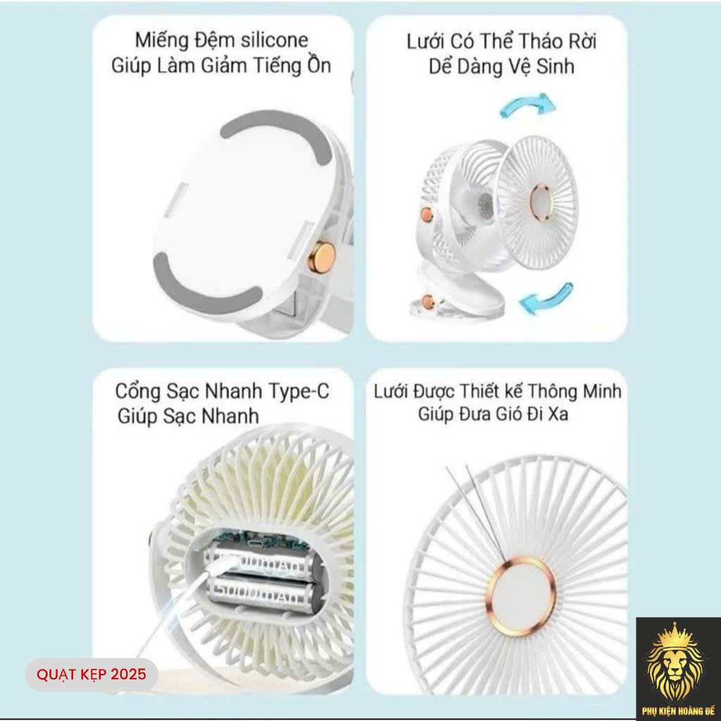 Quạt Kẹp Để Bàn 2025 Quạt Kẹp Để Bàn 2025