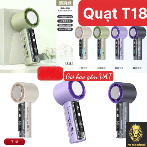 Quạt Sò Lạnh Cầm Tay T18 8 Quạt Sò Lạnh Cầm Tay T18