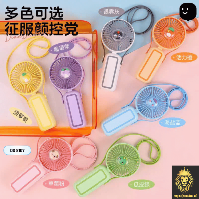 Quạt Cầm Tay Gập Có Dây Đeo DD8107R2