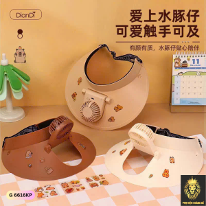 Quạt Mũ Có Sticker Kèm Quạt G6616KP