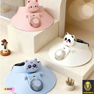 Quạt Mũ Có Hình Cute G 6625
