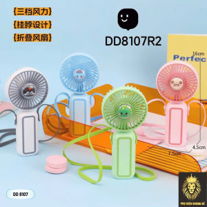 Quạt Cầm Tay Gập Có Dây Đeo DD8107R2