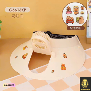 Quạt Mũ Có Sticker Kèm Quạt G6616KP